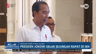 Presdien Jokowi Gelar Sejumlah Rapat Di IKN