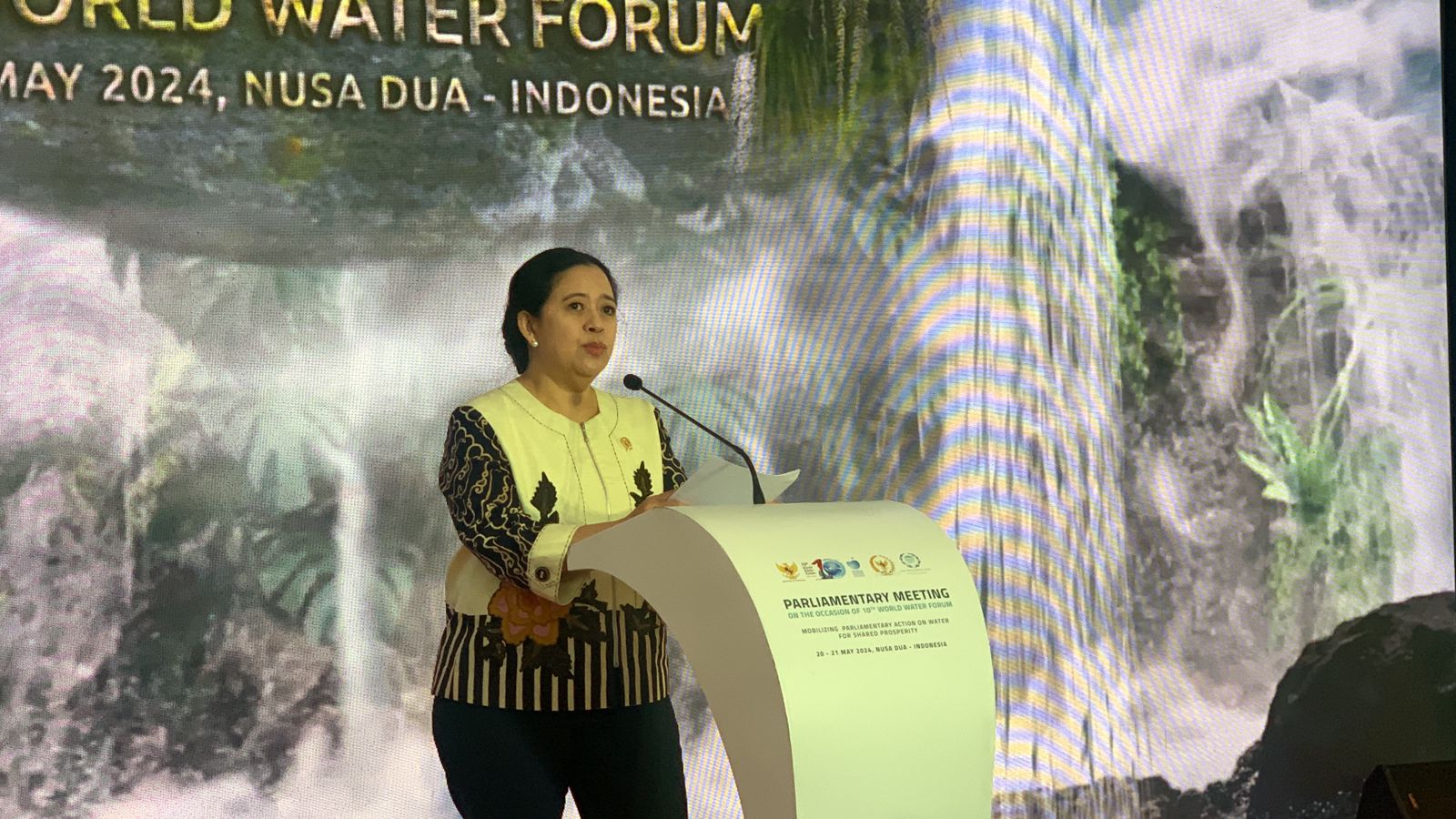 Tutup 'Parliamentary Meeting, Puan Berharap Isu Air Jadi Agenda Prioritas Parlemen di Dunia