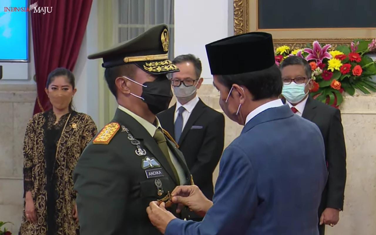 Jenderal Andika Perkasa Resmi Jadi Panglima TNI