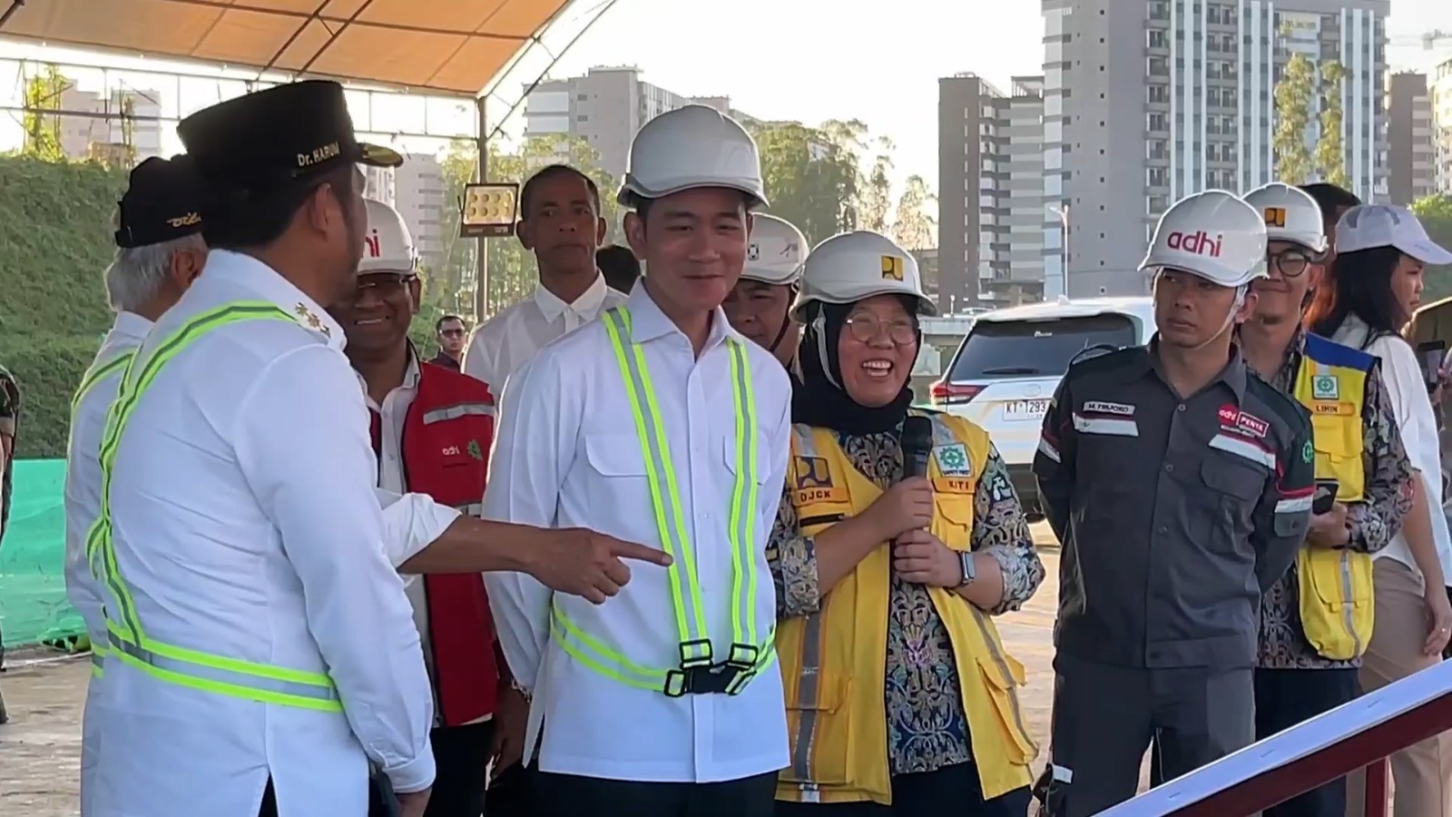 Kunjungan Perdana ke IKN, Wapres Gibran Tinjau Proyek Strategis Nasional