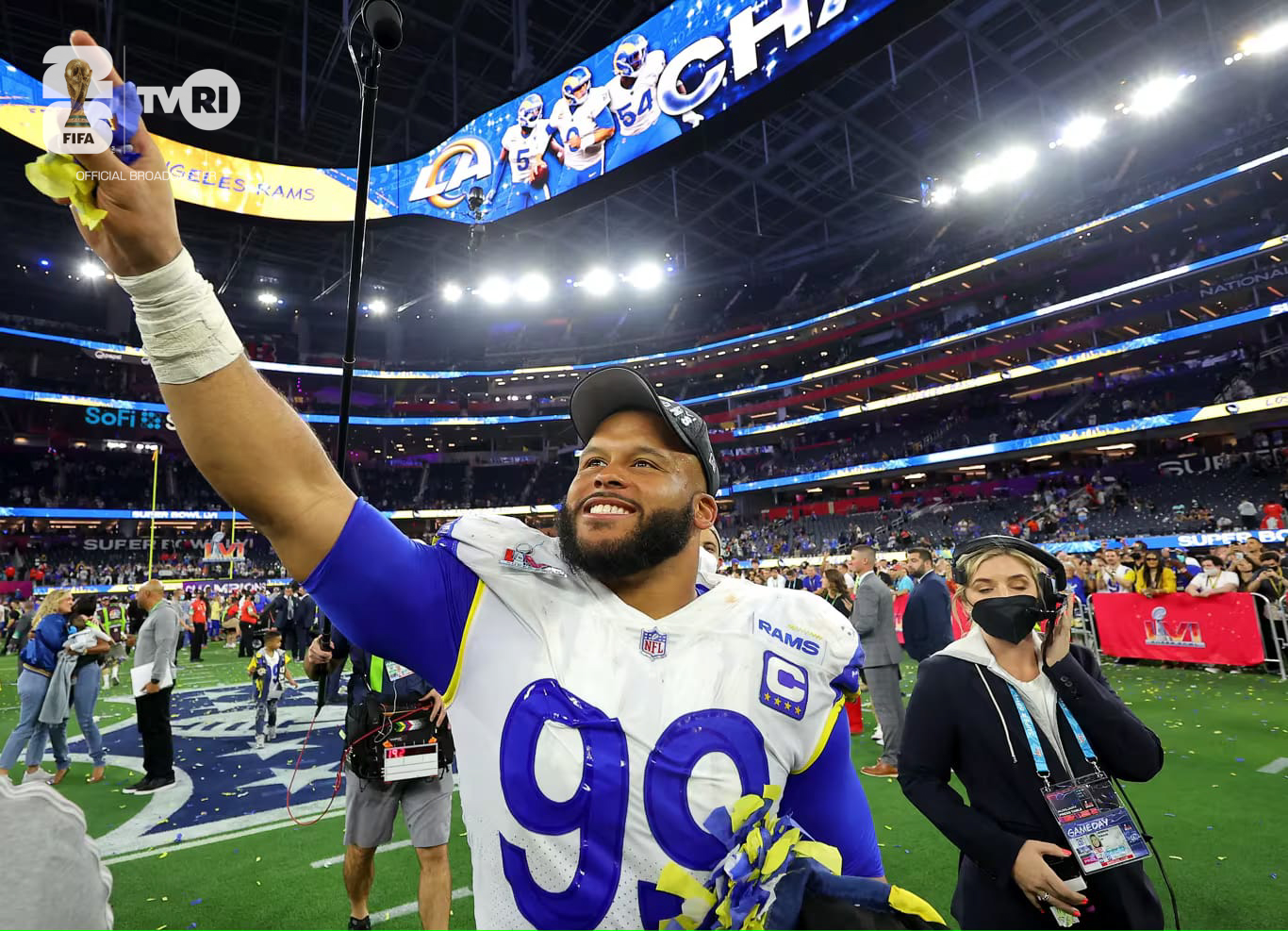 Foto: Pertandingan Super Bowl di Los Angeles (Dok. FIFA)