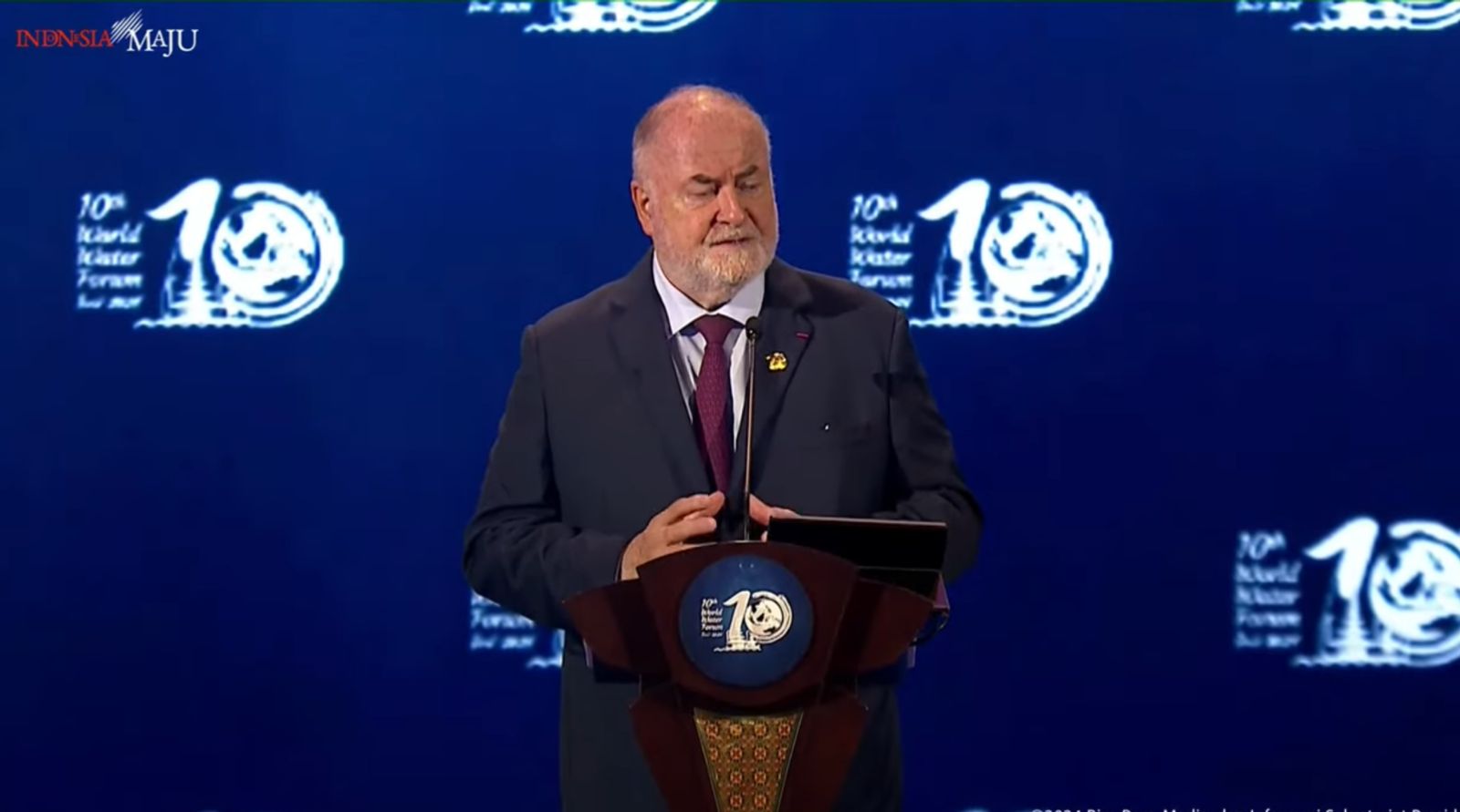 Presiden WWC Ajak Masyarakat Jadi Pejuang Air Dunia