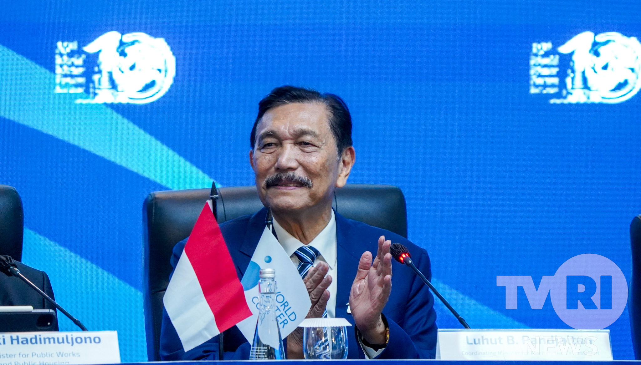 Presiden Jokowi Kenalkan Prabowo Sebagai Presiden Terpilih di WWF, Ini Kata Luhut