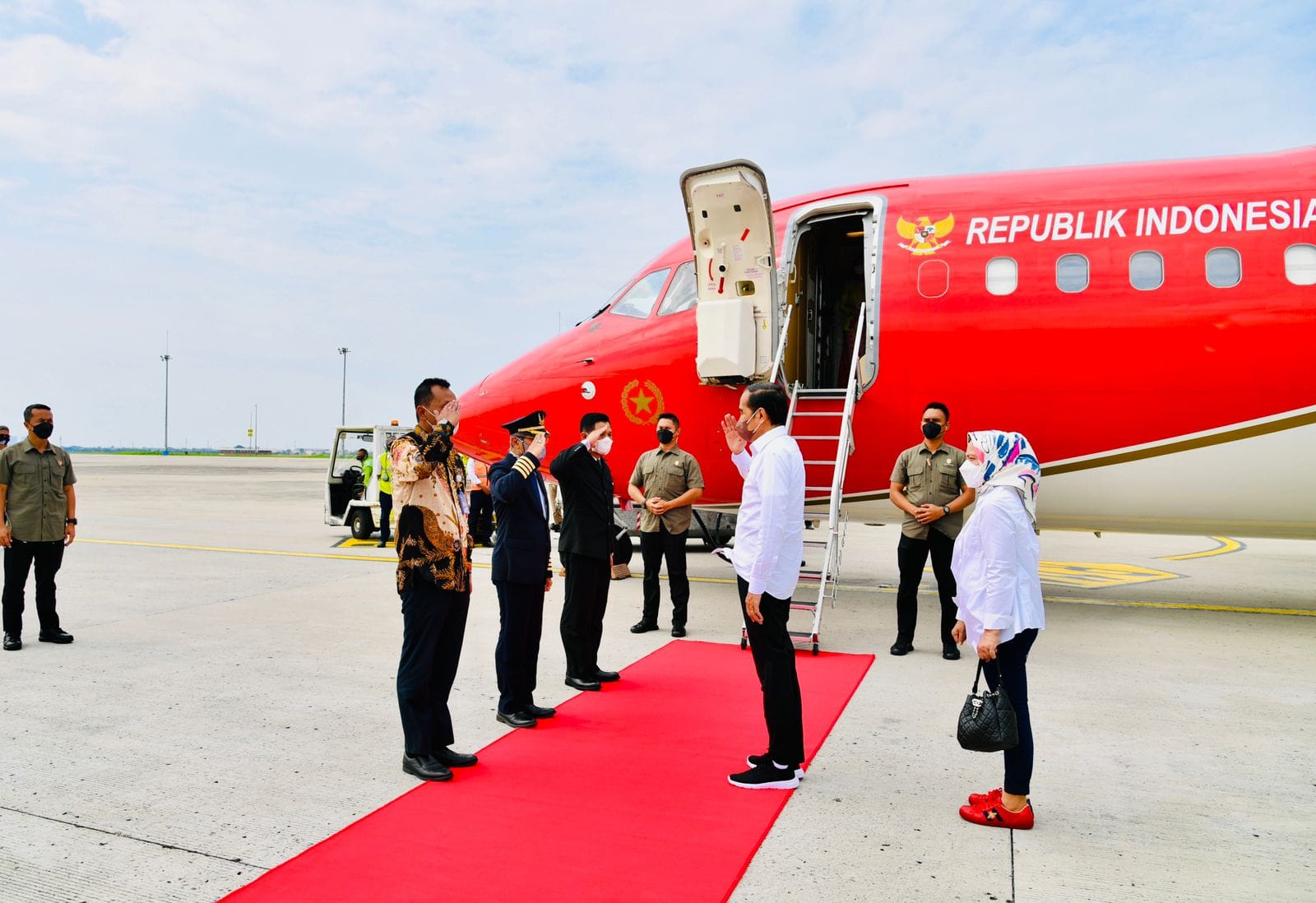 Akan Pimpin Peringatan Harlah Pancasila, Presiden Jokowi Bertolak ke NTT