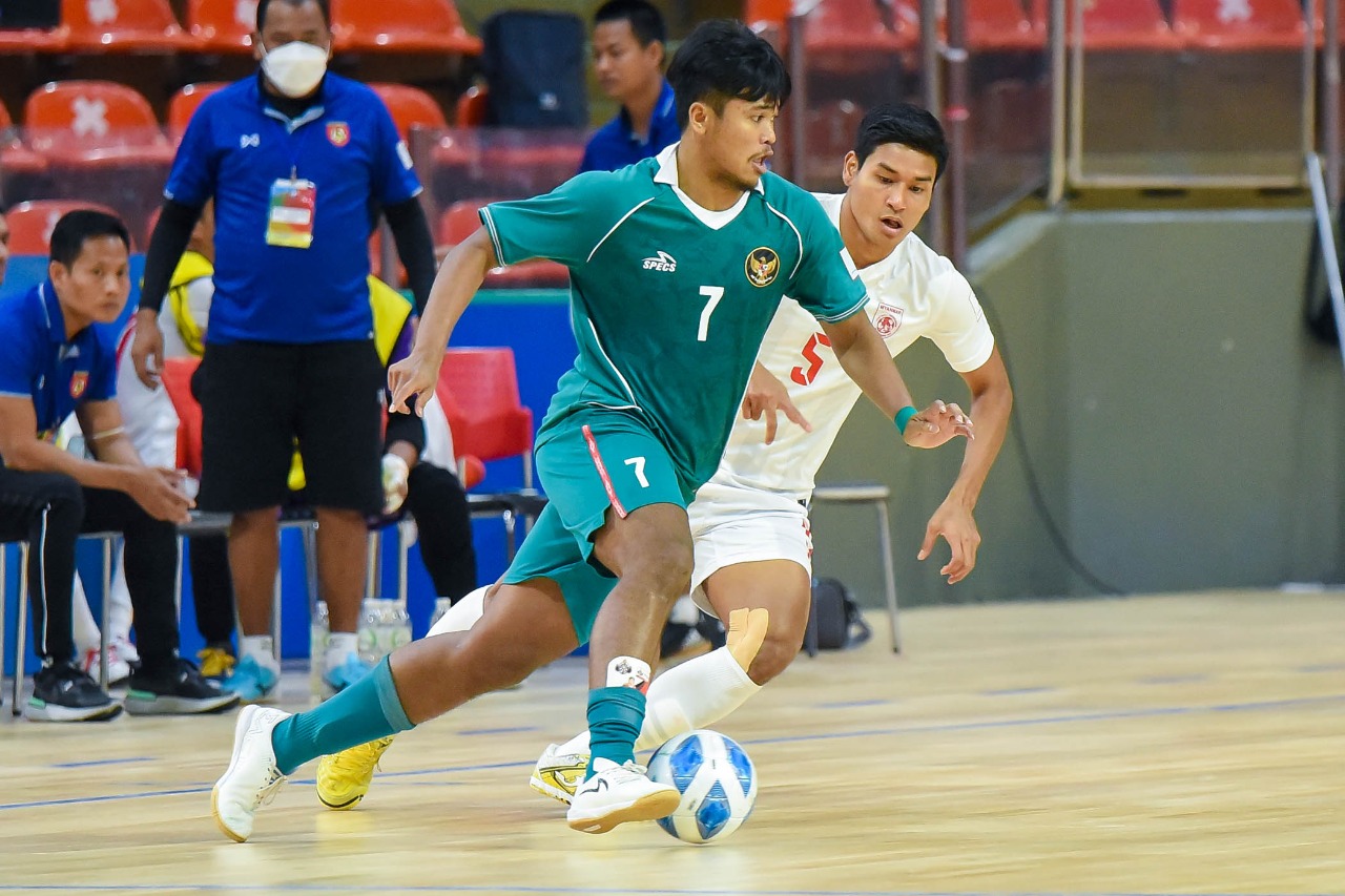 Timnas Futsal Tahan Imbang Tuan Rumah SEA Games 2021 Hanoi