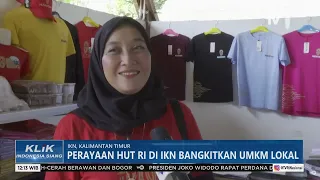 Perayaan HUT RI di IKN Bangkitkan UMKM Lokal