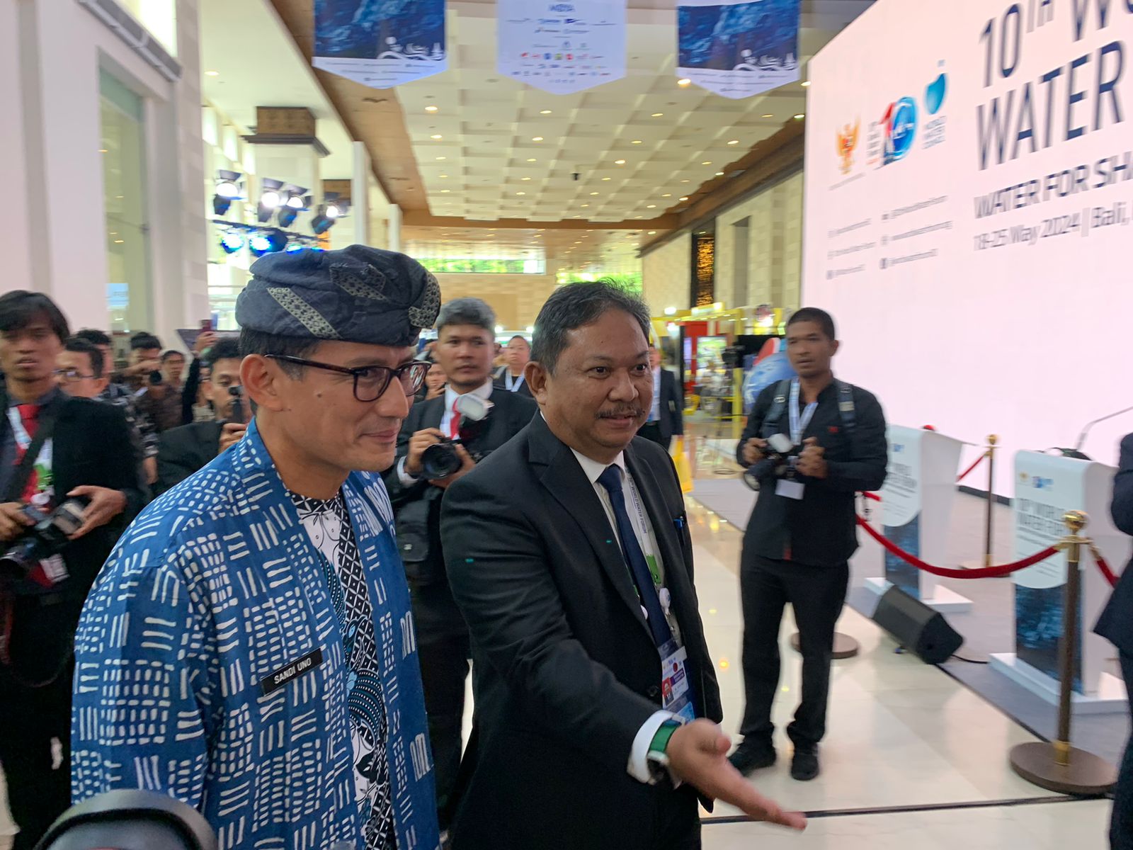 Sandiaga Uno: Pemerintah Harus Maksimalkan Tata Kelola Air, No Water No Tourism