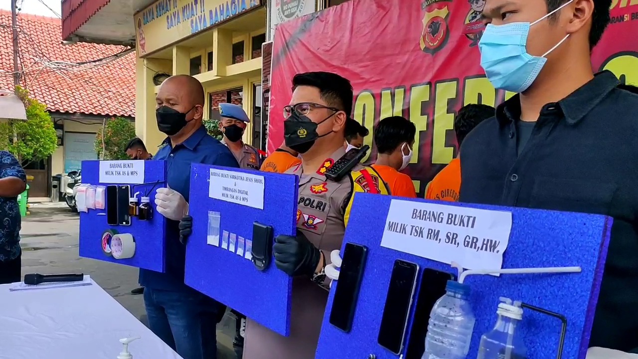 Operasi Nataru Polisi Tangkap 6 Pelaku Penyalahgunaan Narkotika Lintas Provinsi