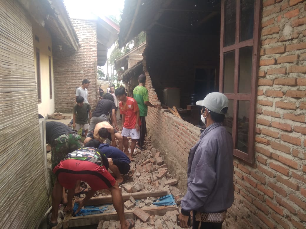 Pasca Gempa Bumi M 6,6 Banten, 3.078 Rumah Rusak