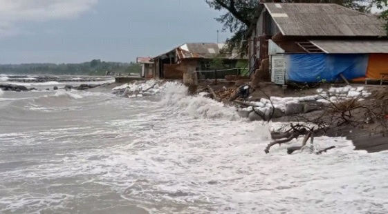 Korban Abrasi Pantai Sungai Limau Kecewa Lambatnya Penanganan dari Pemerintah
