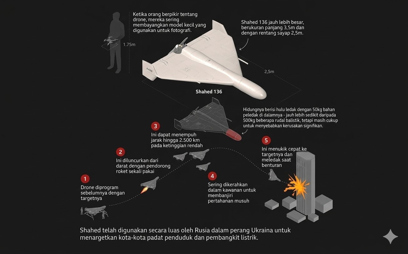 Foto: Ilustrasi Kekuatan Drone