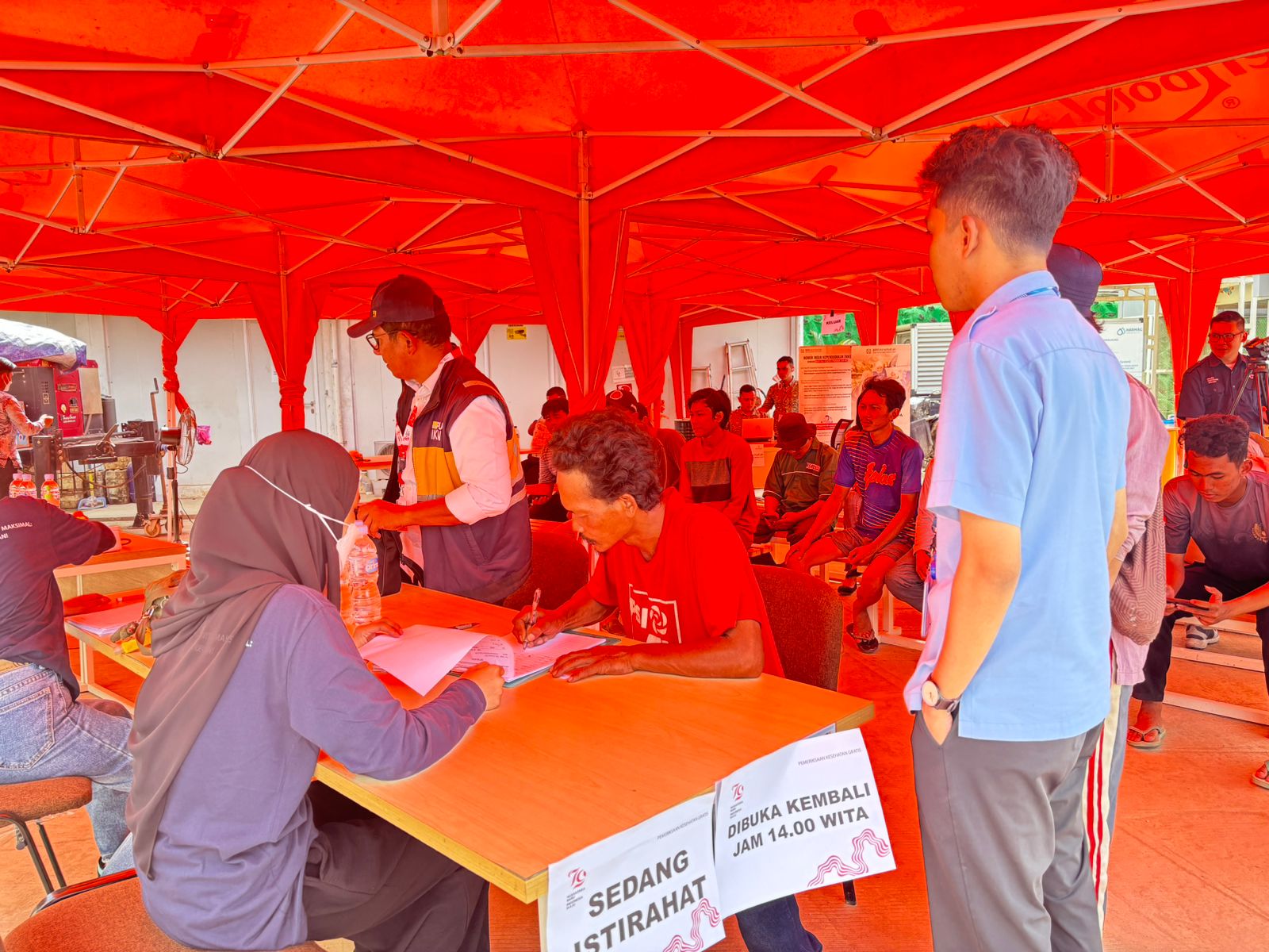 PUPR Melalui Tim Transisi HPK IKN Melakukan Pemeriksaan Kesehatan Secara Gratis, Libatkan 3 Klinik